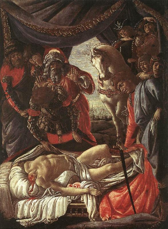 BOTTICELLI, Sandro The Discovery of the Murder of Holophernes bfg China oil painting art
